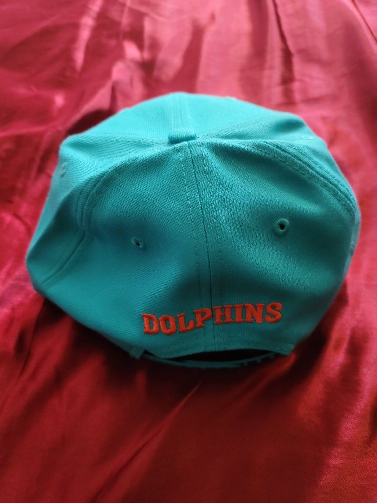 Preschool New Era Aqua/White Miami Dolphins Historic Logo Team