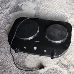 Double Burner Hot Plate