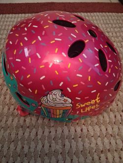 Little girls helmet