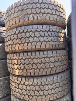 275/70R18 Goodyear en perfectas condiciones de Vida las 4