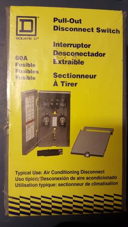 Air Conditioning AC A/C Disconnect Switch FUSIBLE PULLOUT - FP222R