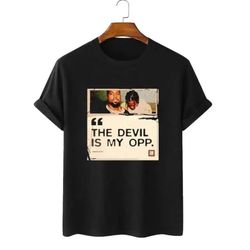 Travis Scott Kanye West The Devil is My OPP T-shirt, Size L