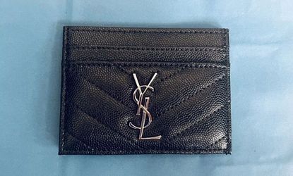 Authentic Pebbles Ysl Wallet 