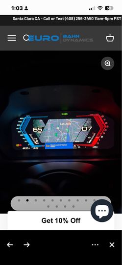 BMW digital cluster