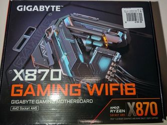 Gigabyte X870 GAMING WIFI6 AM5 Motherboard – BRAND NEW