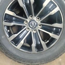 2019 NISSAN TITAN 275/60/20 WHEELS AND TIRES