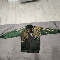 Raijin & Fujin Bomber Jacket