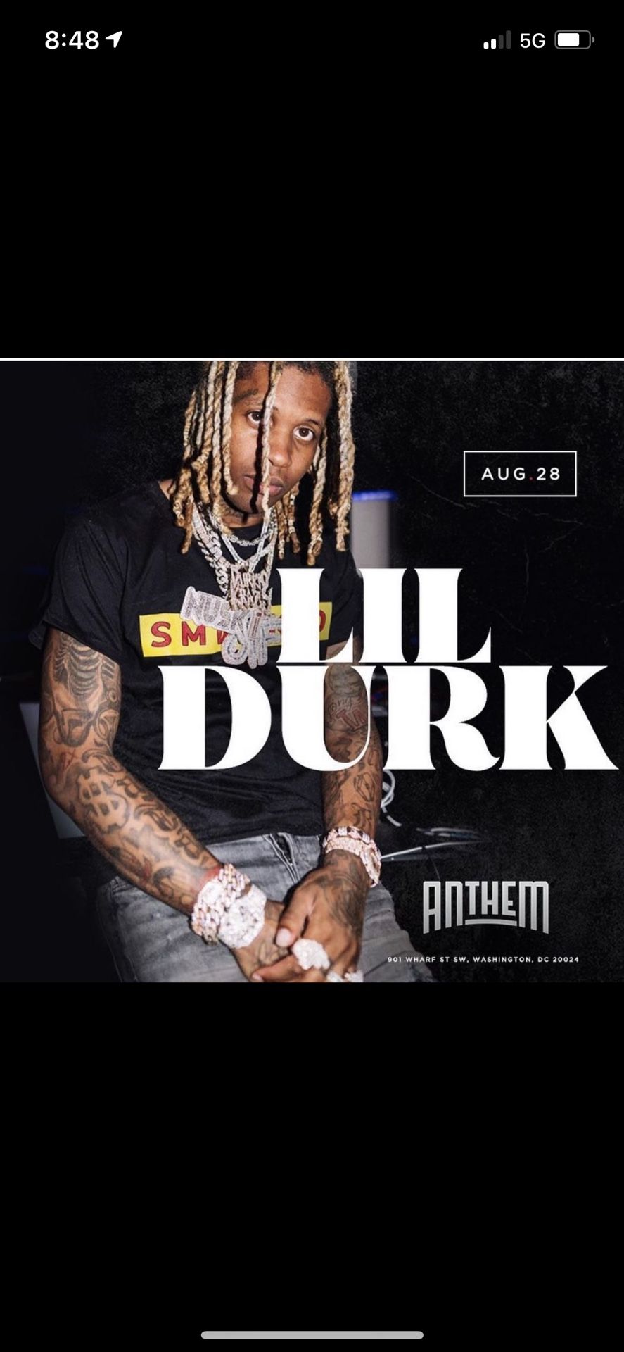 Lil Durk Live Anthem DC