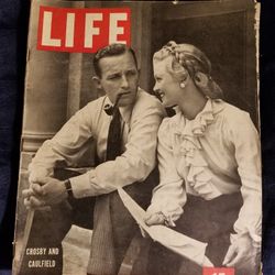 Old Life Magazine Bing Crosby Cover