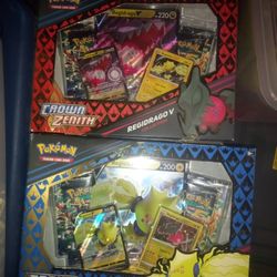 Pokemon And Magic Cards.