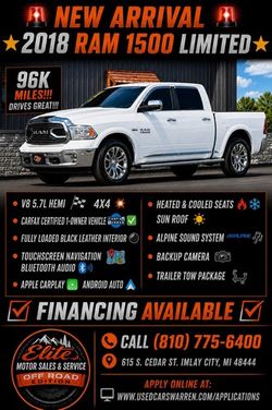 2018 RAM 1500