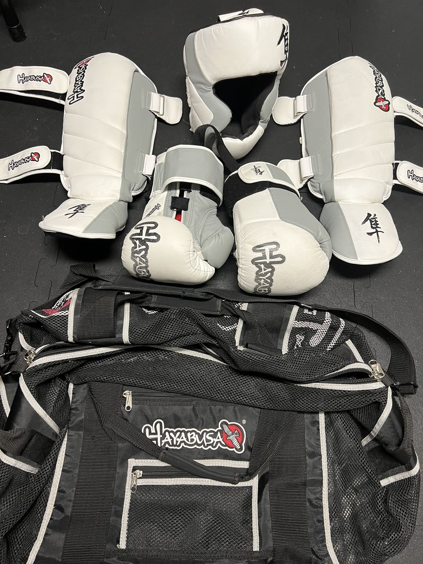 Hayabusa MMA Sparring Pad Set (size L) w/Gym Bag