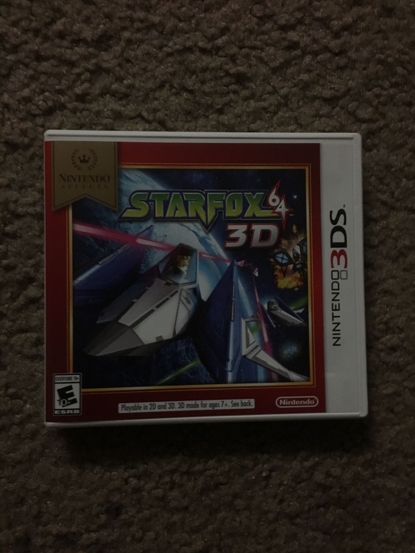 Nintendo 3DS Game: StarFox 64