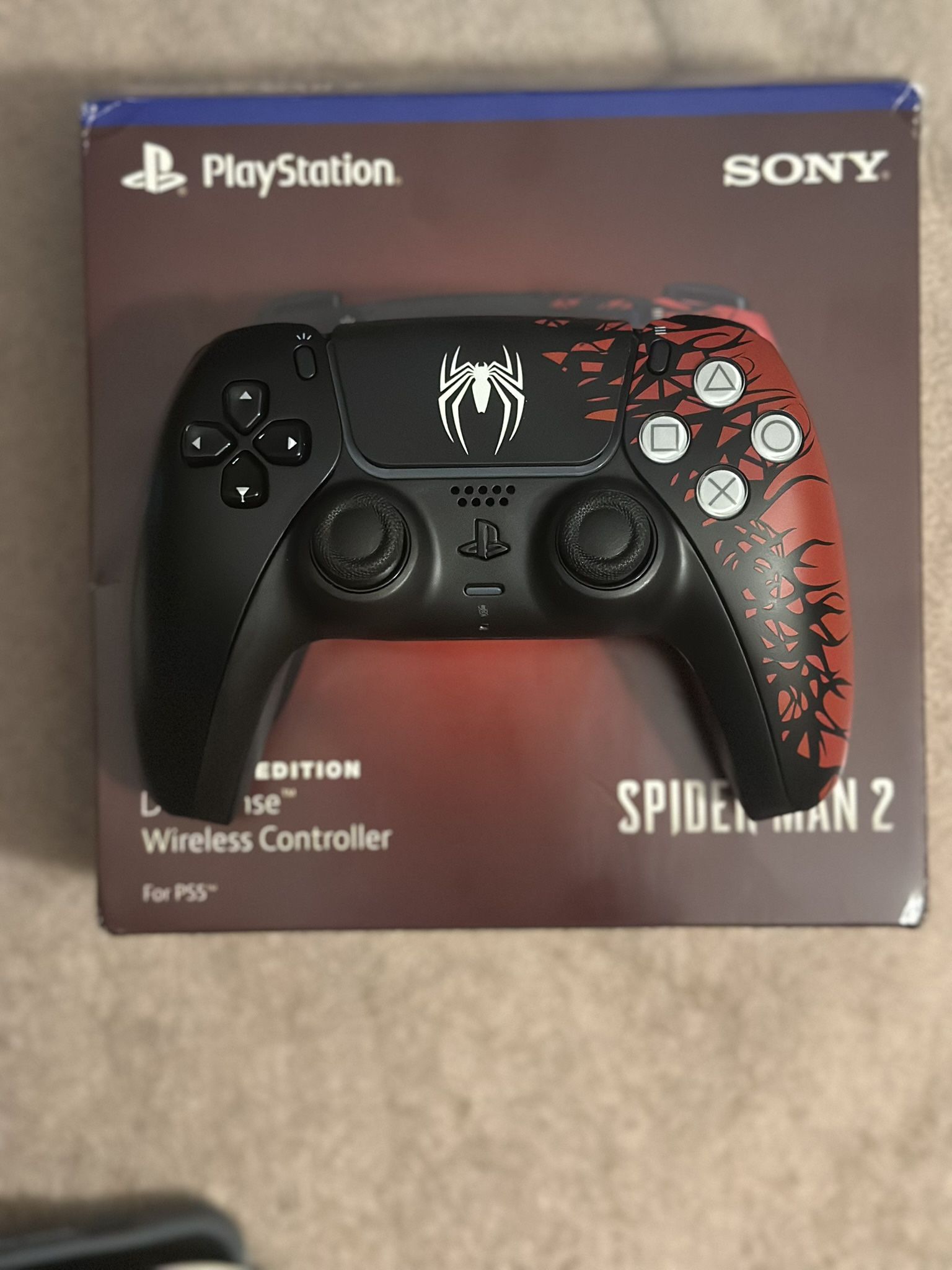 Marvel Spider-Man 2 DualSense Wireless Controller – Limited Edition
