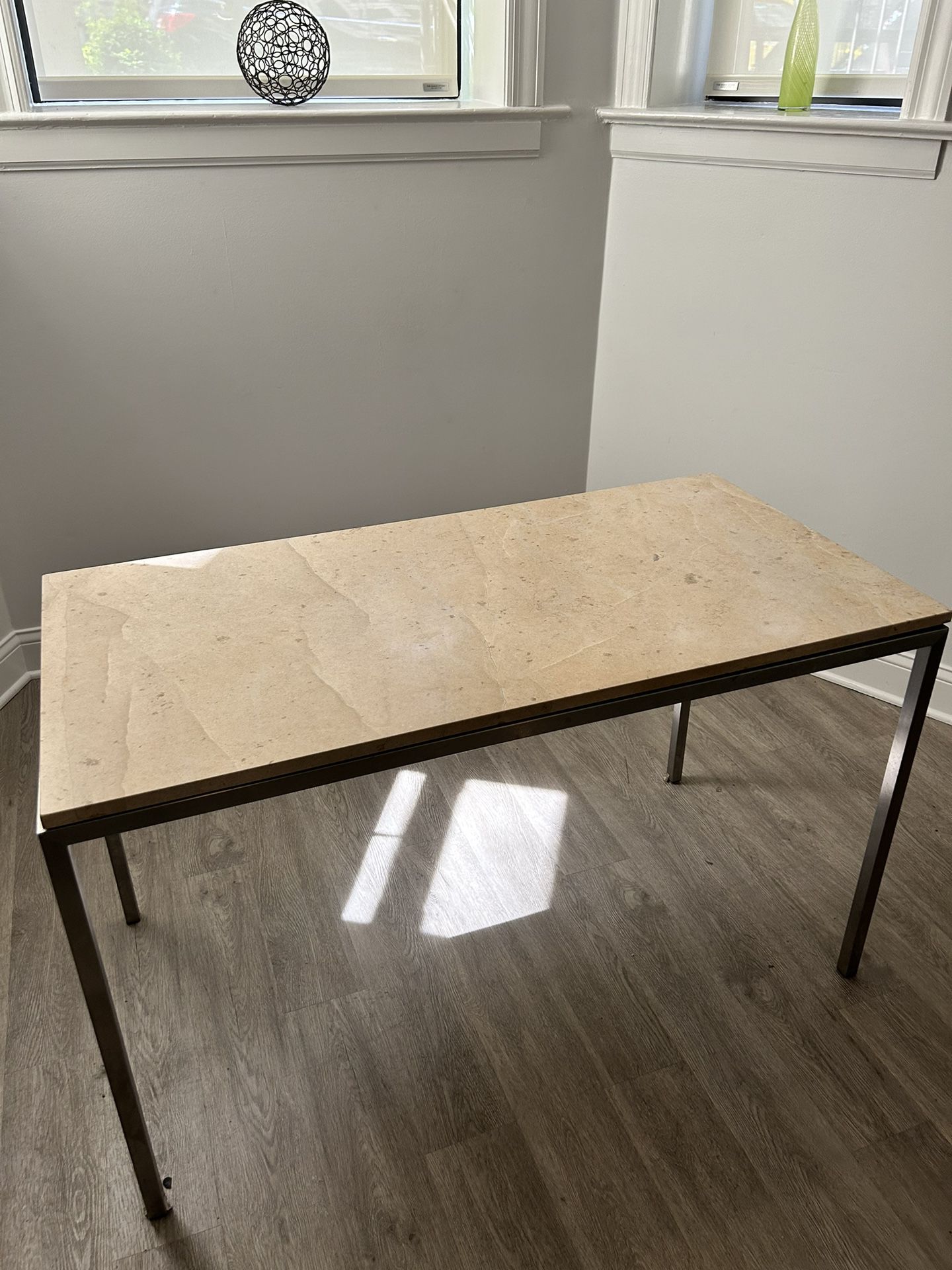 Metal/Wooden Kitchen Table