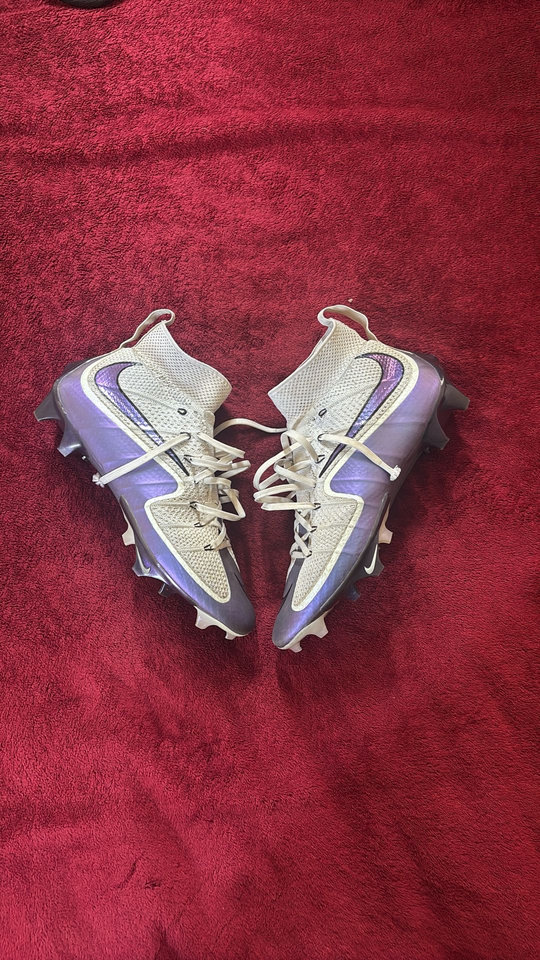 Size 11 Nike Vapor Edge 360 Untouchable “White Purple Iridescent”