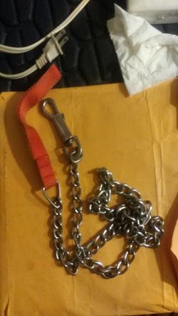 Correa para perro grande metal