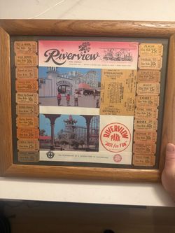 Vintage Riverview Park Chicago Memorabilia