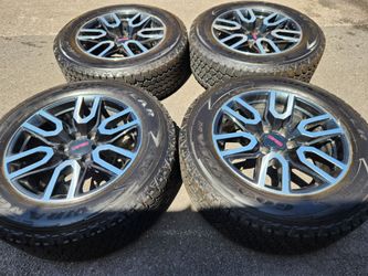 20" gmc sierra at4 factory wheels and tires