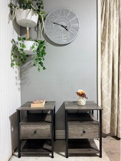 Nightstands, bedside tables, side tables, end tables
