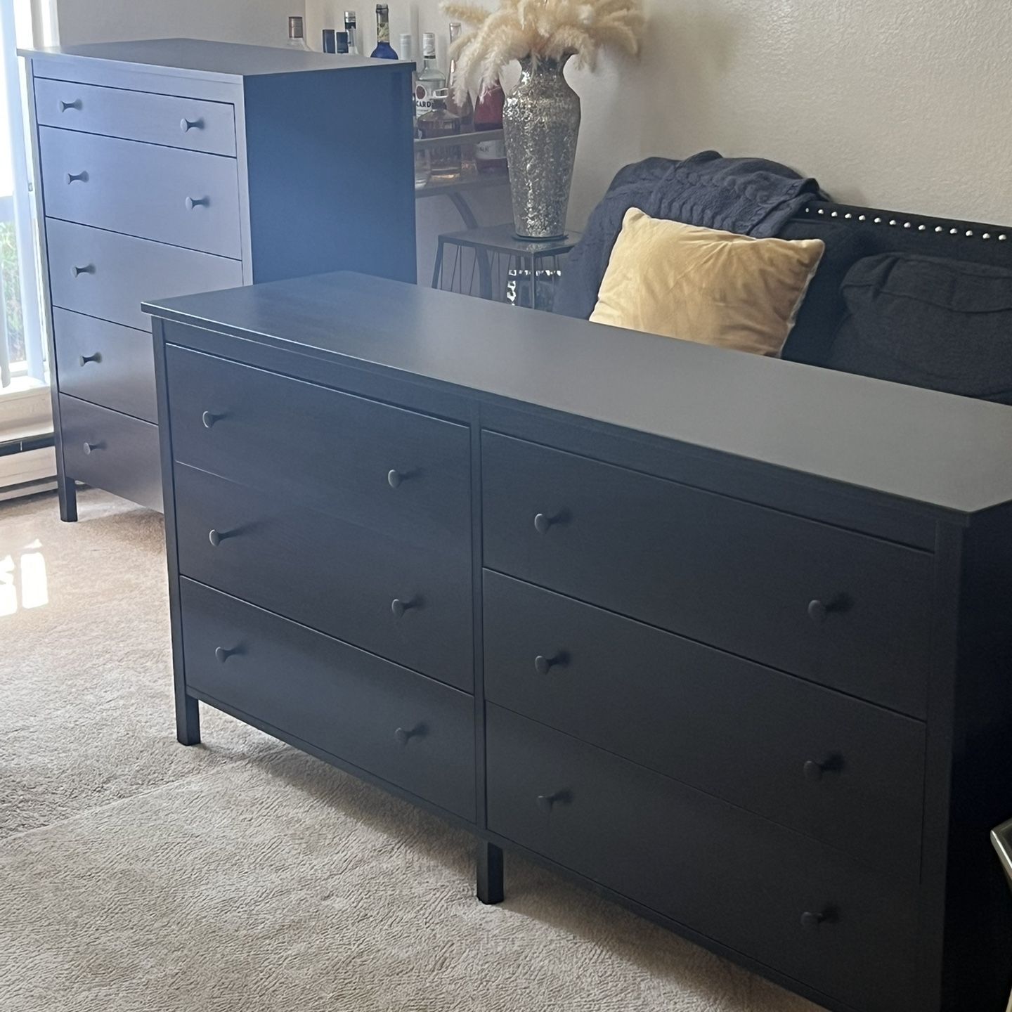 koppang 6 drawer dresser black brown IKEA Koppang 6 Drawer Dresser for Sale in Bellevue, WA