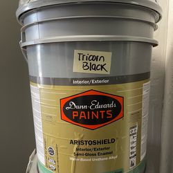 Black paint semigloss 5GAL