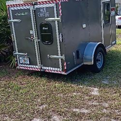 Trailer Converted In Cozy Camper 10x5 $4000
