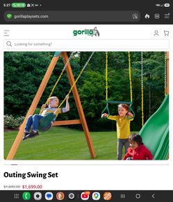 Gorilla Playset with added Monkeybars
