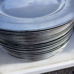 Silver Charger Plates