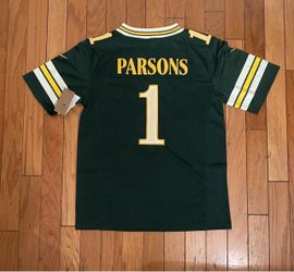 Green Rivalry Greenbay parsons football jersey