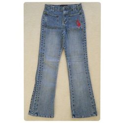Girls Baby Phat Denim Jeans