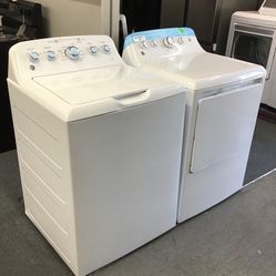 New Scratch And Dent GE Washer And Dryer Set.. 1 Year Warranty