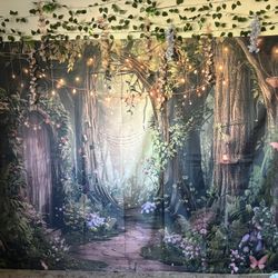 Fairy Garden Backdrop