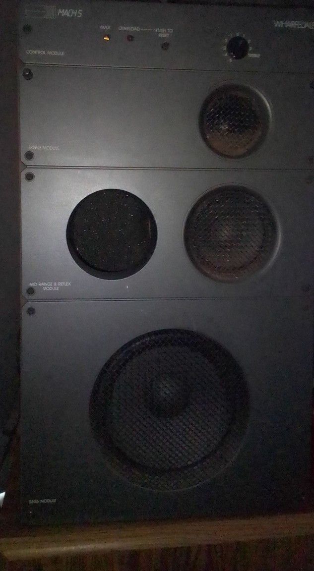 WHARFEDALE MACH 5 SPEAKER SET OF 2