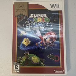 Super Mario Galaxy (Nintendo Wii 2007) Nintendo Selects (Good condition)