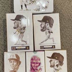 Padres Bobbleheads & Lunchbox