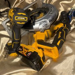 DEWALT COMBO, HOPE YOU CAN GIVE THEM A GOOD USE 