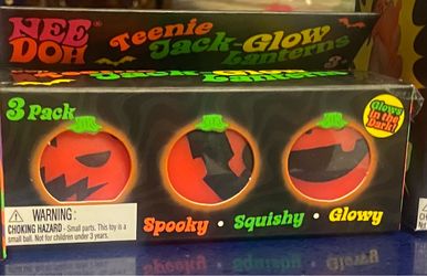 Needoh teenie jack o lanterns