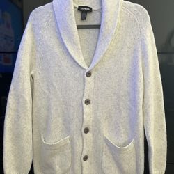 NWOT Men’s EXPRESS Shawl Cardigan Sweater