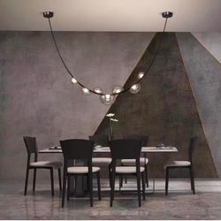 Modern Minimalist Staircase Chandelier (One Belt!)