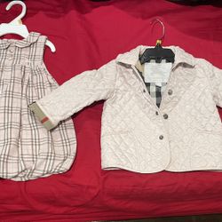 Burberry Toddlers Jacket&dress