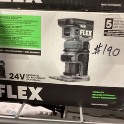 Flex 24v Brushless Fix Base Router (Tool-Only) $190