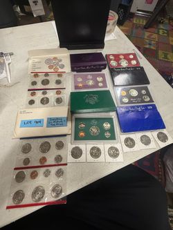Lot 904 assortment United States Mint Proof Coin Sets