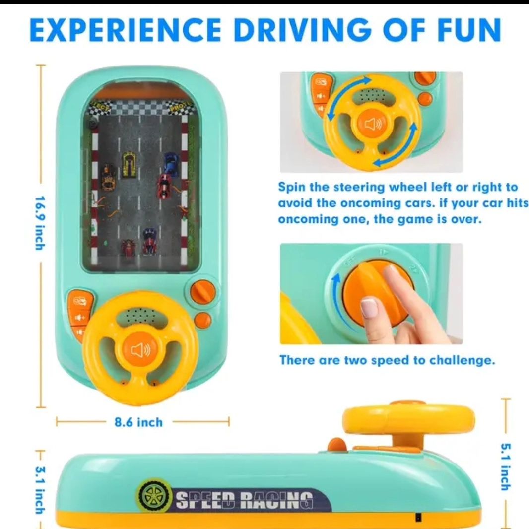 The Musical wheel toy, racing car game
