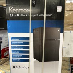 Kenmore - Black Compact (Mini) Fridge