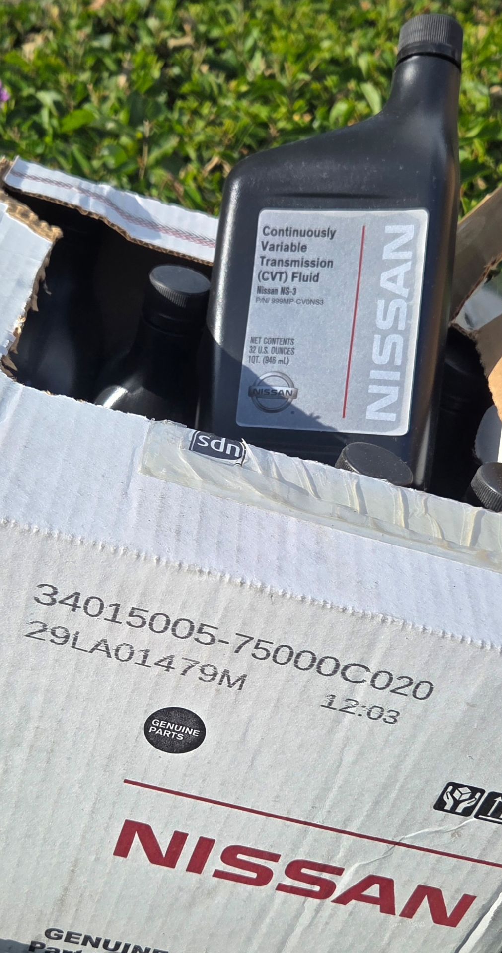 Nissan/Infiniti CVT transmission fluid