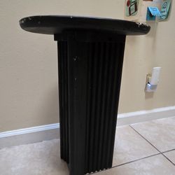 Black Side Table