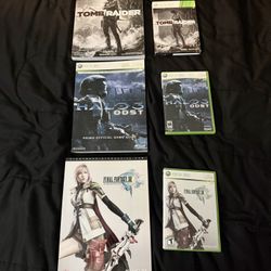 Xbox 360 Games With Strategy Game Guide $15 Each Set 