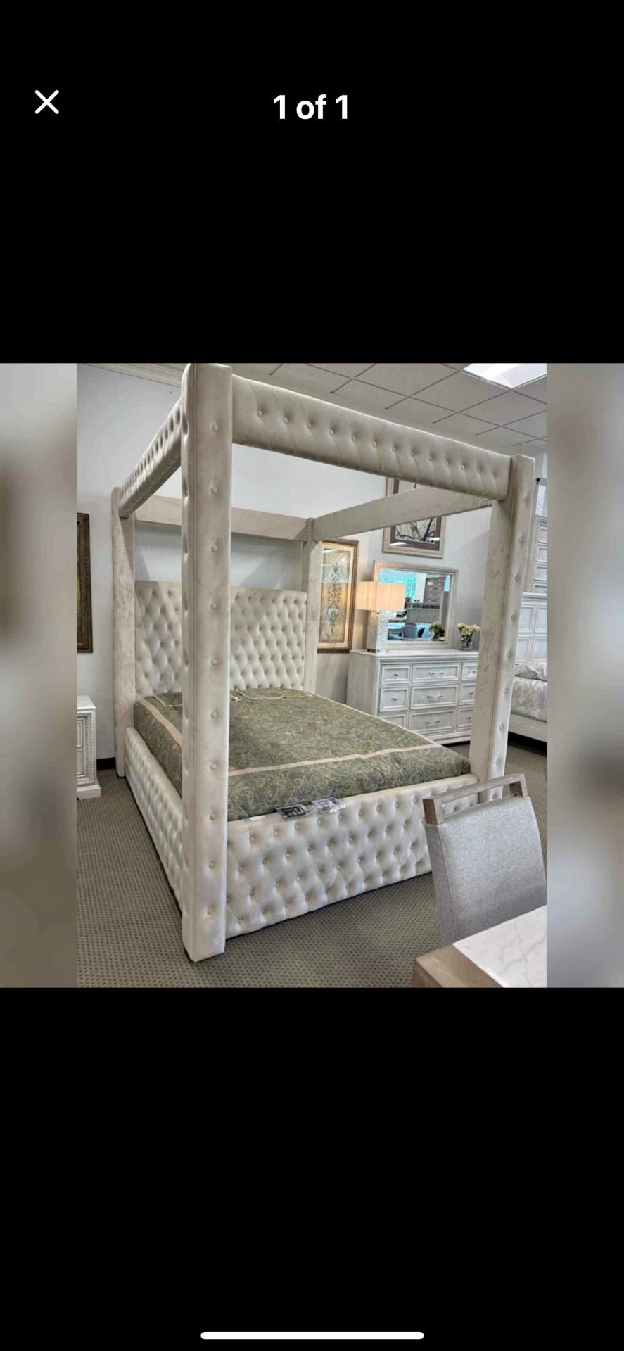 Tufted Canopy Bed Frames From 350