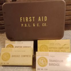 P.G.l. & Company With Original Bandages And Soap 